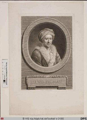 Bildnis Johann Joachim Winckelmann