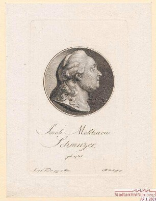 Jacob Matthäus Schmuzer (= Jacob Matthias Schmutzer); geb. 1735