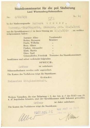 Gröber, Barbara