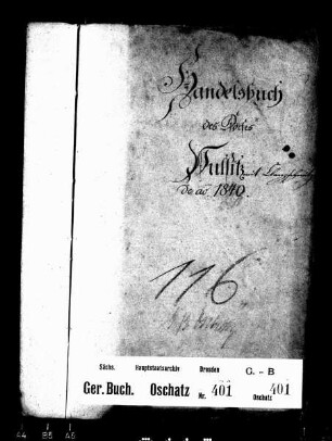 Gerichtshandelsbuch von Pulsitz mit Clanzschwitz (bei Mügeln)