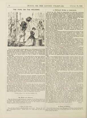 The pope on the pea-hens