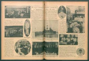 El crucero acorazado " Pueyrredón", sucesor de la "Sarmiento".- Una visita a la nave.