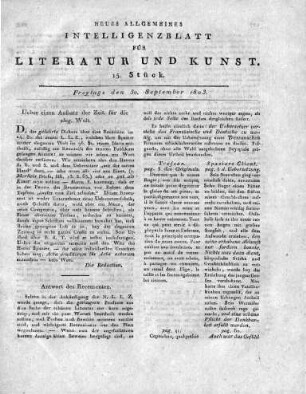 1803-09-30 : 15. Stück