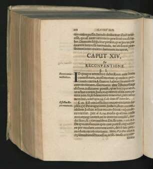Caput XIV. De Reconventione.