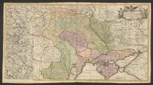 Carte exacte d'une Partie de L'Empire de Russie et de la Pologne meridionale : rensermant l'Ukraine, la Podolie, la Volhynie, la Russie la petite Pologne, la Mazovie, et une Partie de la Lithuanie avec la petite Tartarie la Moldavie la Valaquie et la Transylvanie