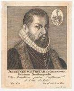 Johann (= Hans IV., Dr.) Schürstab, Nürnberger Patrizier, Ratskonsulent; gest. 22. Februar 1567
