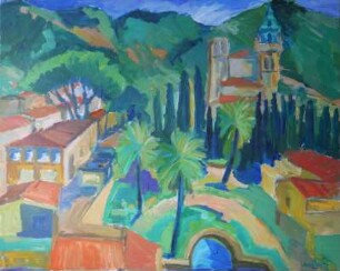 Blick auf Valldemossa/Mallorca