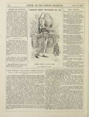 Punch's fancy portraits. - No. 131