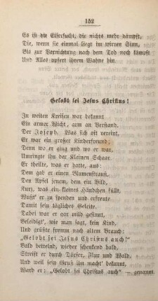 Gelobt sei Jesus Christus!