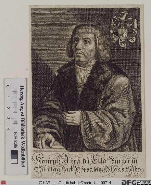Bildnis Heinrich Ayrer d. Ä.