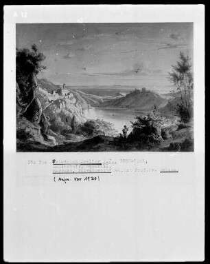 Landschaft mit See