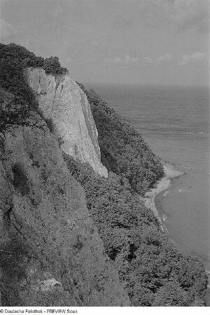 Halbinsel Jasmund. Stubbenkammer. Der Königsstuhl