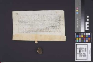 Babenhausen: Gültbrief der Präsenz Babenhausen