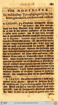 VIII. Hoofdstuk