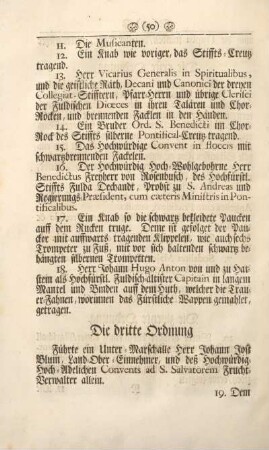 Die dritte Ordnung