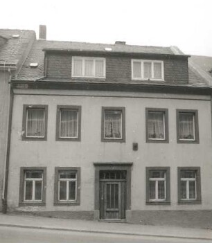 Marienberg, Annaberger Straße 21. Wohnhaus. Straßenansicht