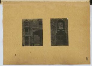 Portale, Merseburg: Ansichten (aus: Skizzen- und Fotoalbum 8)
