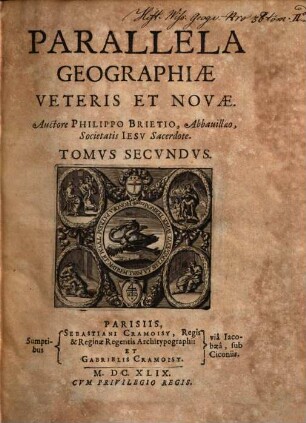 Parallela Geographiae Veteris Et Novae, 2