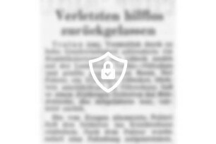 Verletzten hilflos zurückgelassen