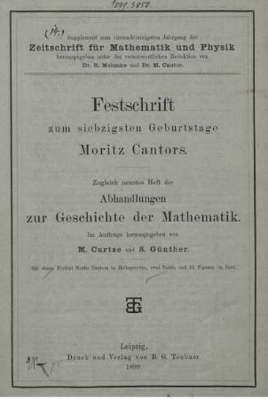 44,Suppl: Zeitschrift für Mathematik und Physik