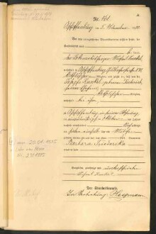 Standesamtsbuch der Stadt Aschaffenburg: Geburten 365/1900 - 184/1901