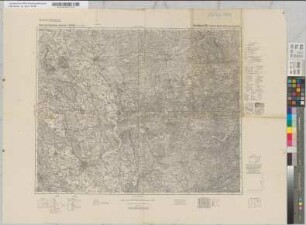 Karte des Deutschen Reiches 1:100 000 (1-cm-Karte). Großblatt 82b: Krefeld-Essen (Westl. Industriegebiet)