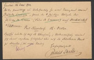 Brief an B. Schott's Söhne : 26.06.1912