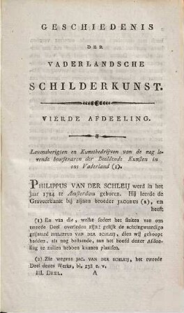 Geschiedenis der vaderlandsche schilderkunst, sedert de helft der XVIII eeuw : met portretten, 3