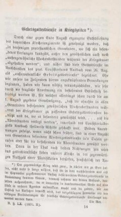 199-215 Gebetsgottesdienste in Kriegszeiten