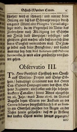 Observatio III.