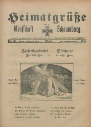 37.1918: Heimatgrüße aus der Grafschaft Schaumburg