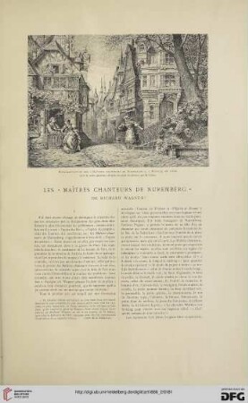 14: Les "maîtres chanteurs de Nuremberg" de Richard Wagner