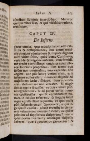 253-261, Caput XIV - XV