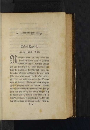 [Erstes Kapitel. - Fünftes Kapitel.]