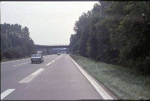 Ausfahrt West von Hauptfahrbahn West (Karlsruhe Richtung Basel)/Einfahrt in Tangente Nordwest