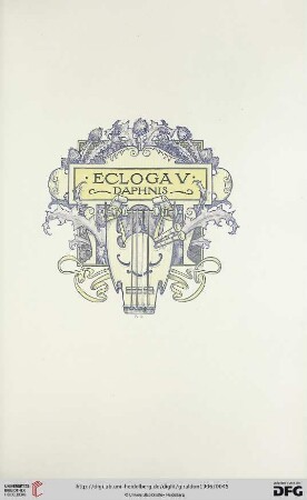 Ecloga V: Daphnis