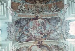 Glorie des heiligen Paulinus und Nebenbilder mit Szenen seiner Vita