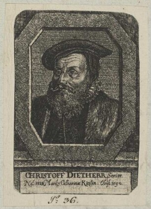 Bildnis des Christoff Dietherr