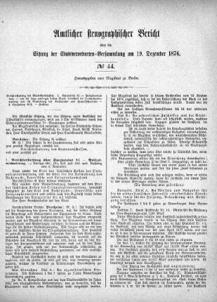 No. 44, 19. Dezember 1876