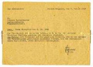 Stellungnahme des Betriebsrates zur Kündigung von Johanna Synnatzschke durch das Bezirksamt