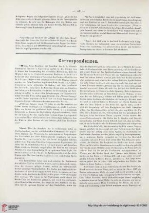 Correspondenzen