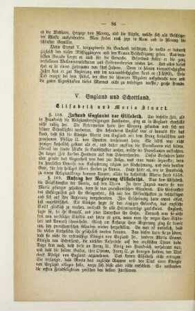 V. England und Schottland