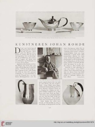 Kunstneren Johan Rohde