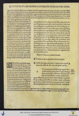 Titulus Sextus.