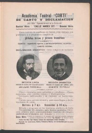[Publicidad de Academia Teatral "Corti"]