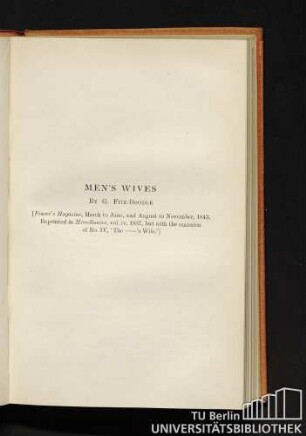 Men's wives