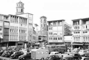 Stuttgart: Marktplatz, Zustand September 1952