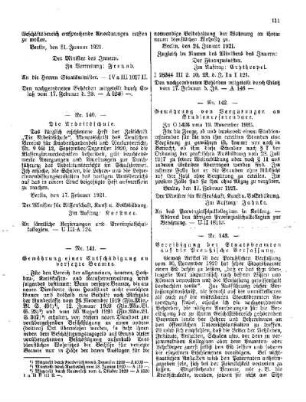 Vereidigung der Staatsbeamten auf die Preußische Verfassung : [Amtlicher Teil]