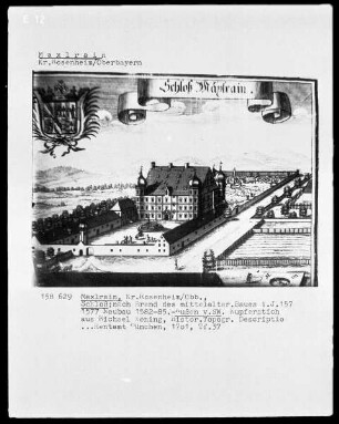 Maxlrain, Schloss von Südwesten