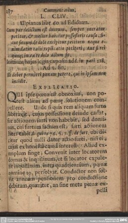 L.CLIV. Ulpianus libr. 60 ad Edictum